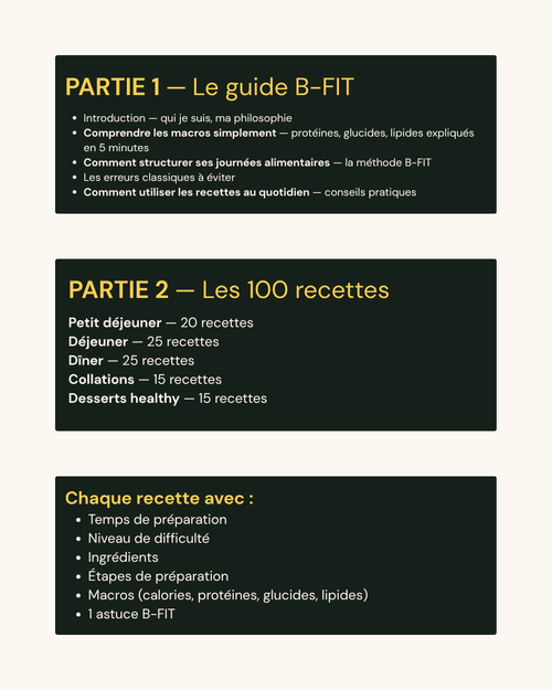E-Book 100 Recettes - Manger mieux sans se priver (Nouveauté)
