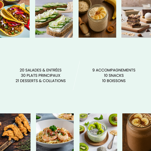 E-BOOK 100 RECETTES - Révolutionne ton alimentation